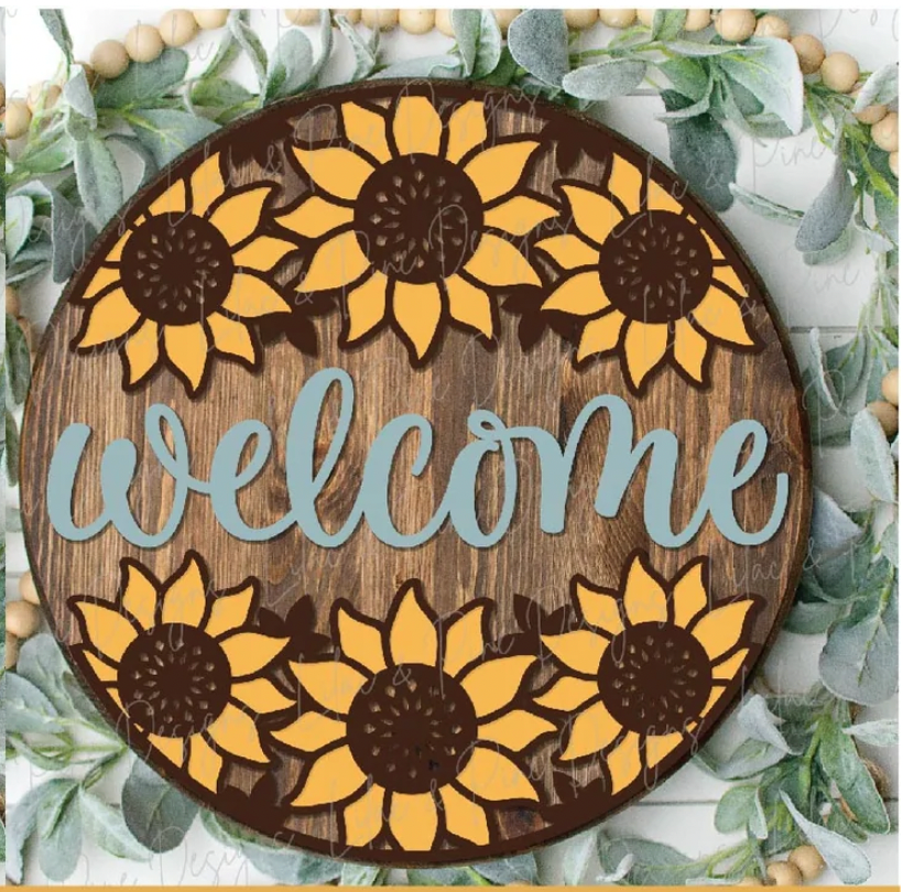 Welcome Sunflower (L & P)