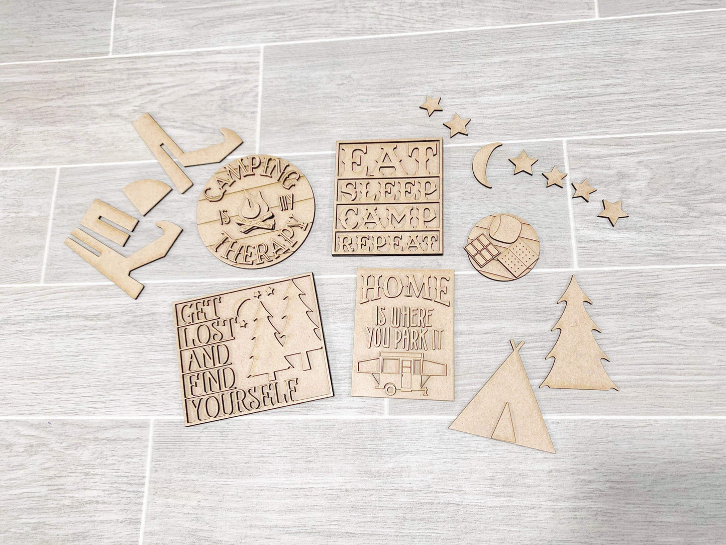 Camping Tiered Tray