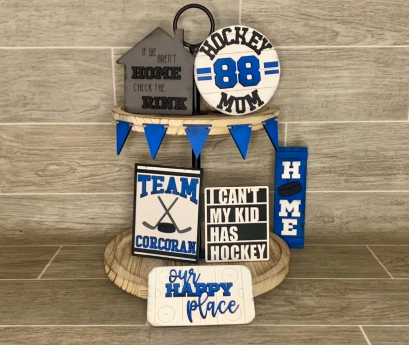 Hockey Tiered Tray