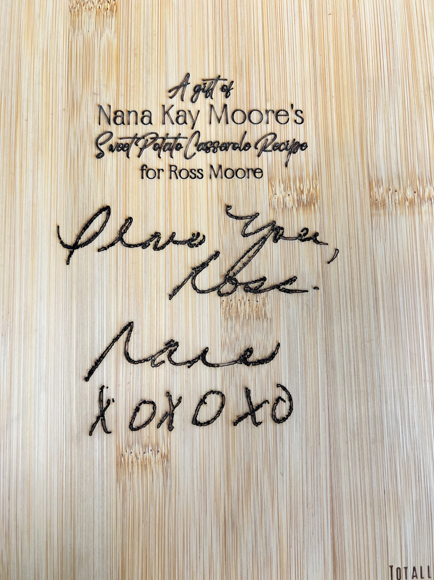Custom Engraved Cutting Boards