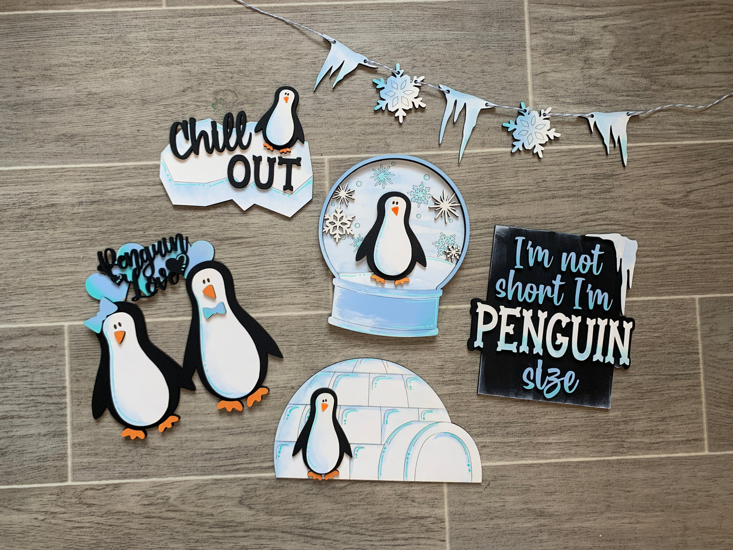 Penguin Tiered Tray Kit