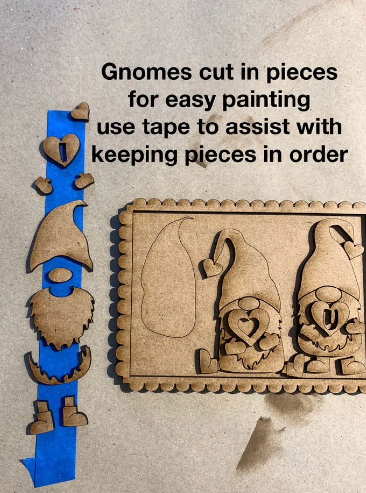 Valentine GNOME Tiered Tray Set