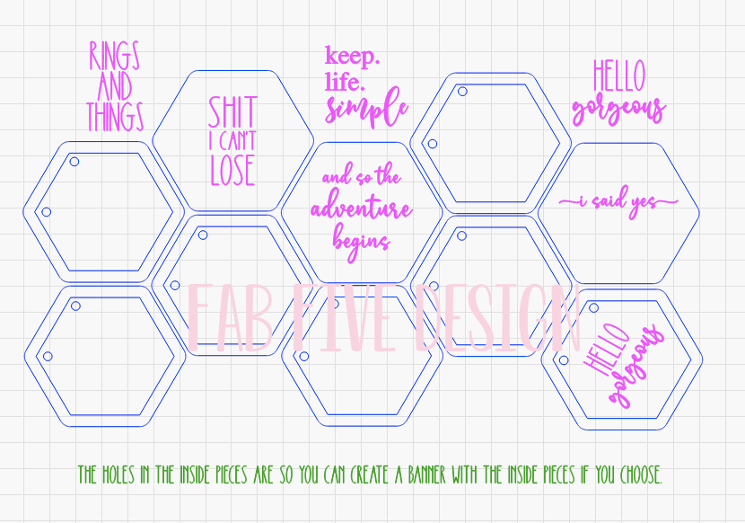 Trinket Dish/Tiny Sign GLOWFORGE ready