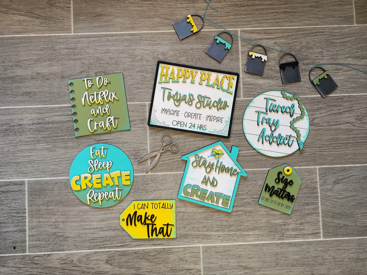 Craft Lover's Tiered Tray Kit