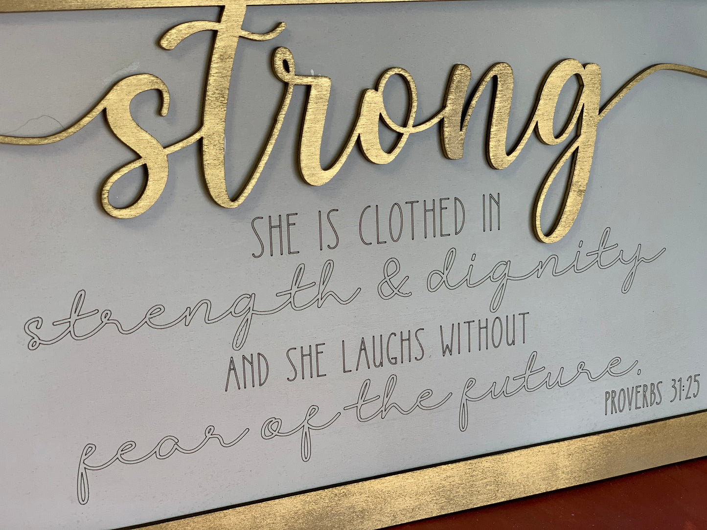 She is Clothed in Strength and Dignity