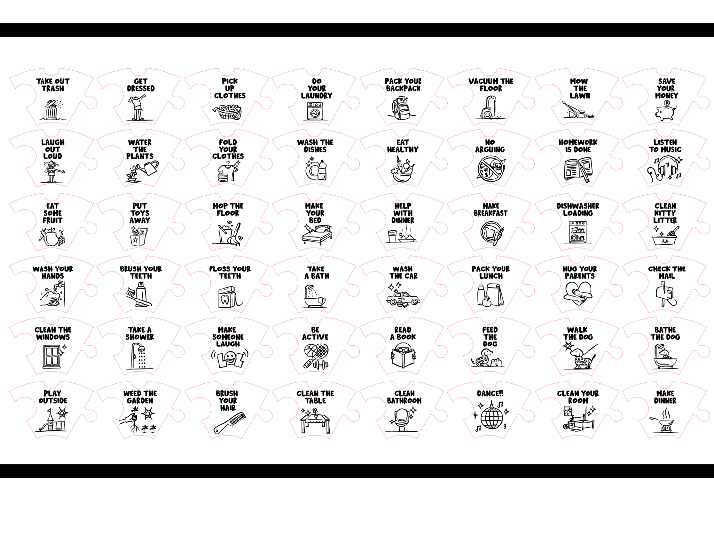 Chore Chart Puzzle