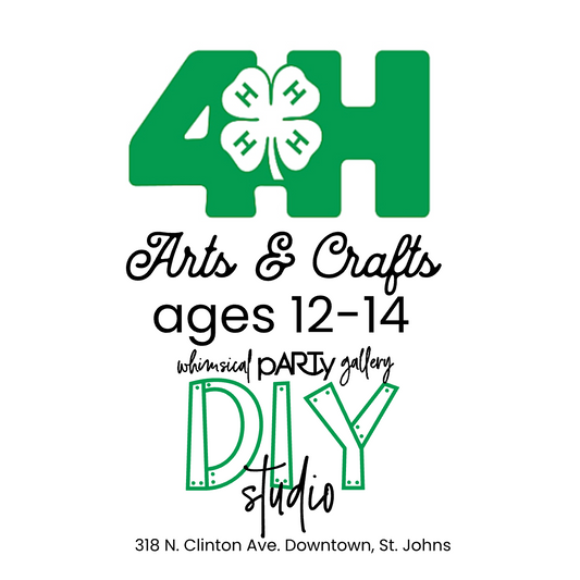 4H Arts and Crafts Projects: 12-14 year olds