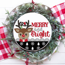 Load image into Gallery viewer, Merry &amp; Bright Reindeer (L &amp; P)