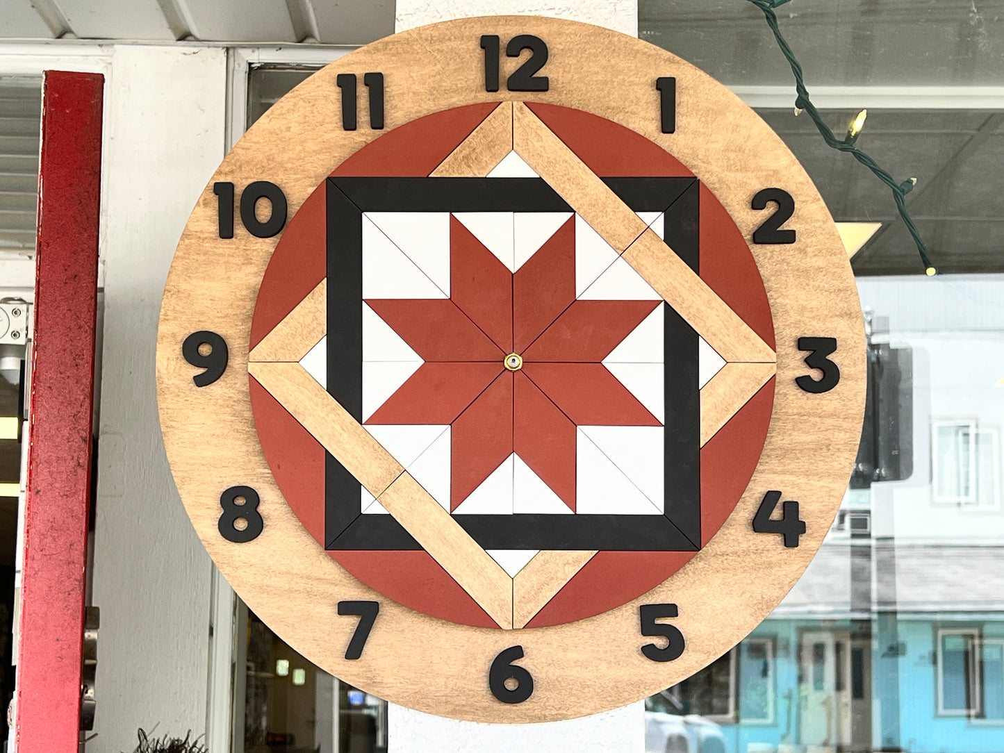 Wood Layered Laser Cut Clocks