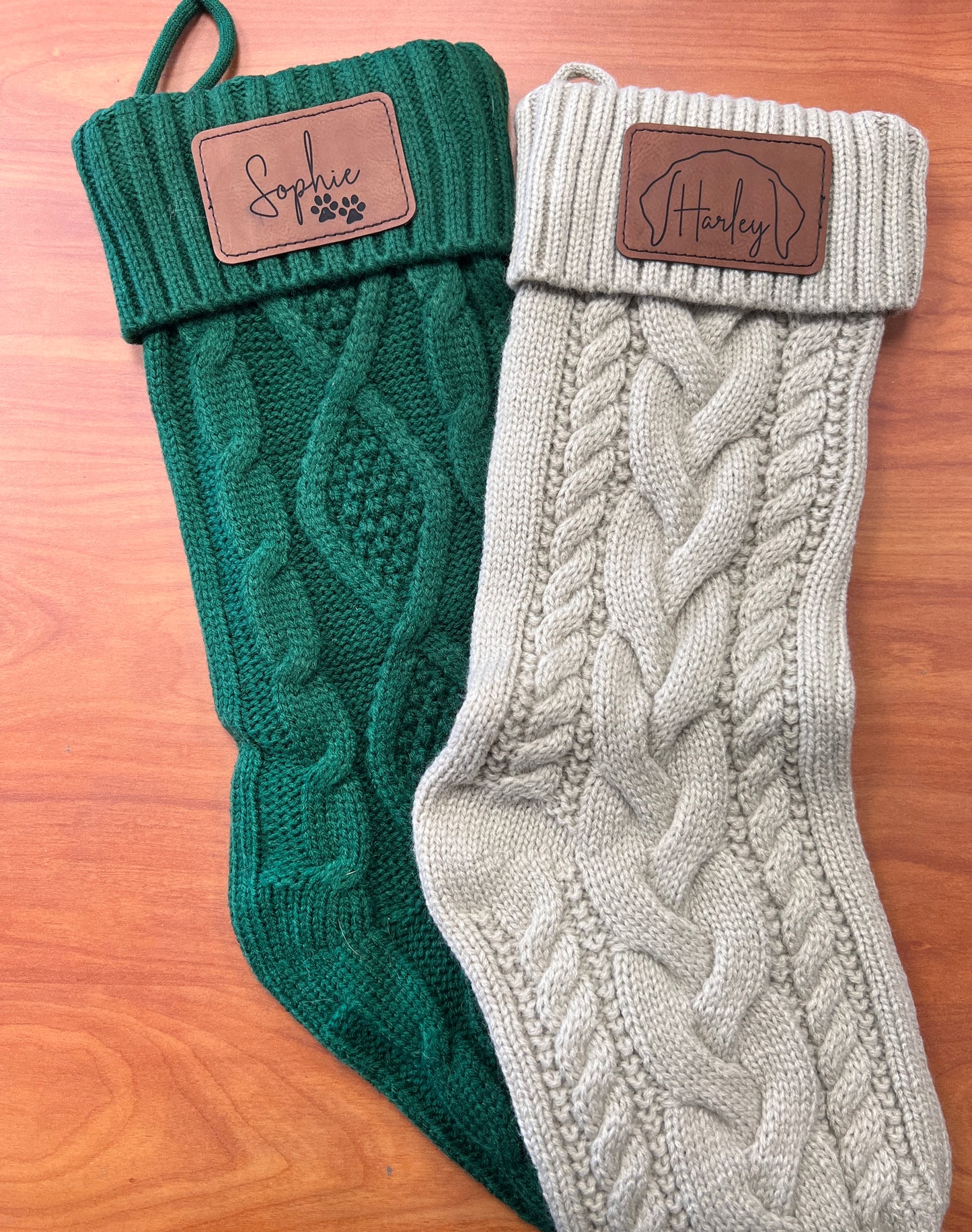 Custom Holiday Stockings for Four-Legged Friends!