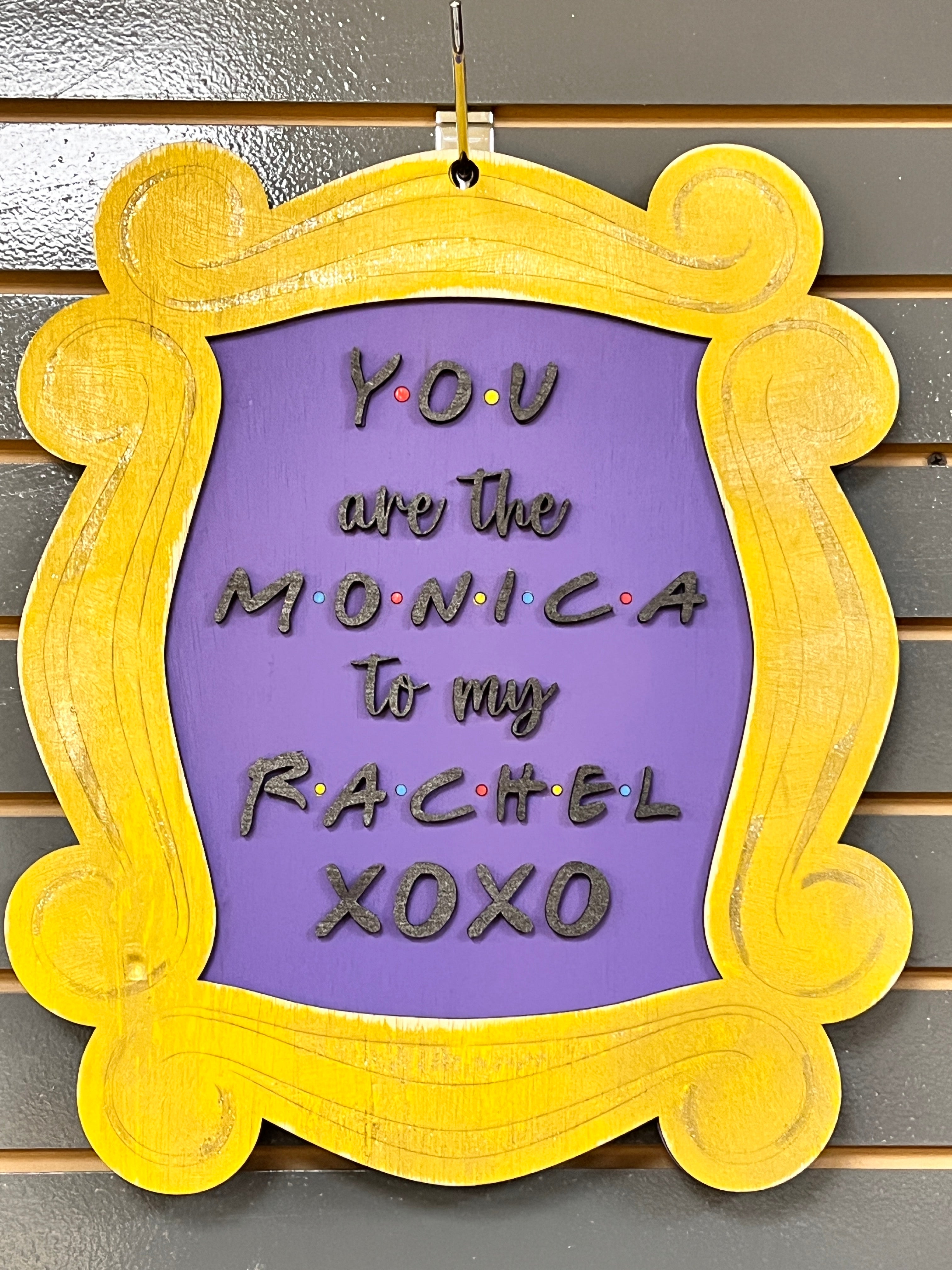 Laser Cut Sign: Friends Frame and Saying – Fab Five Design