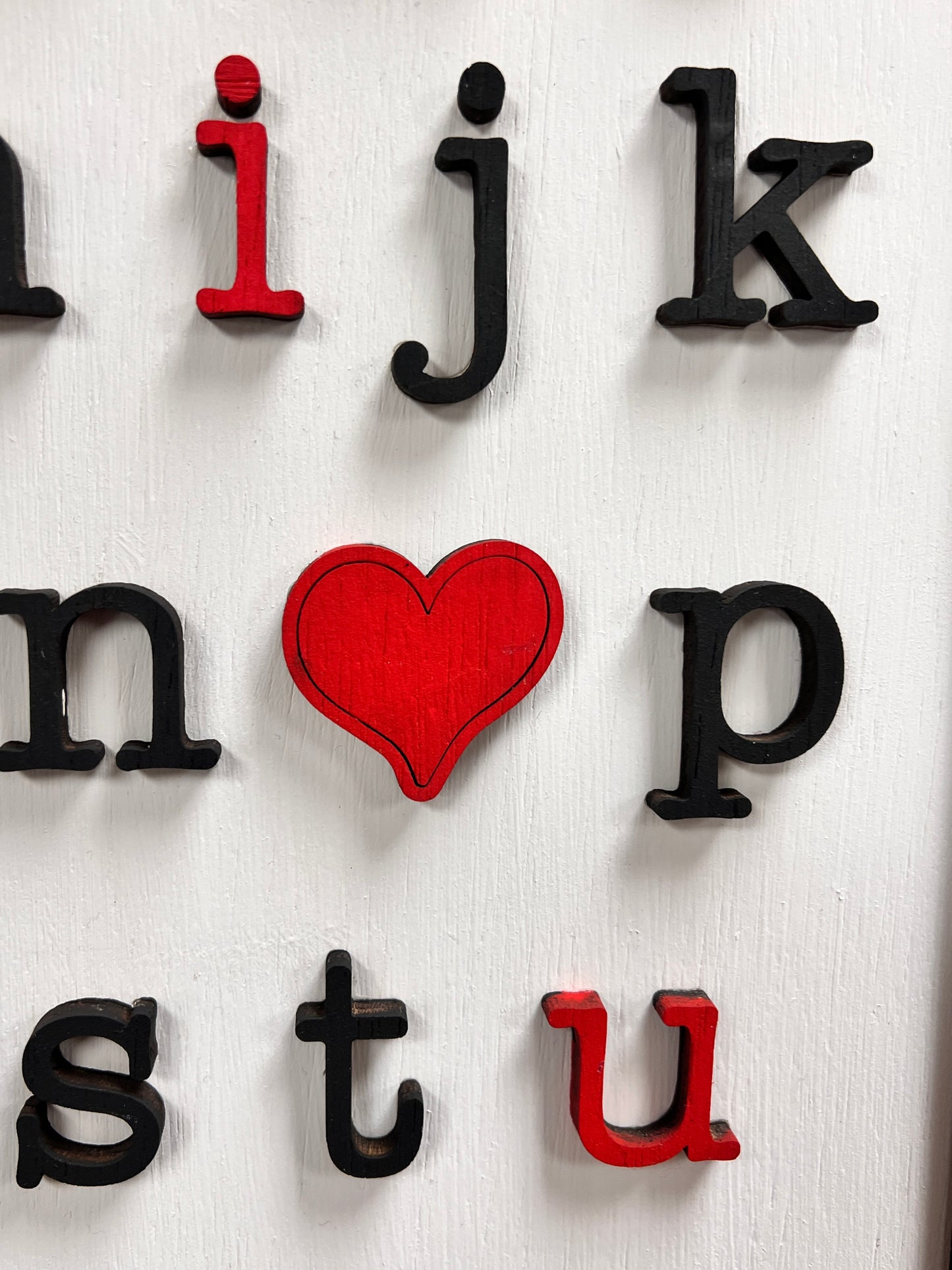 I Love You Alphabet ABC Laser Ready SVG File Love Nursery Valentines Day