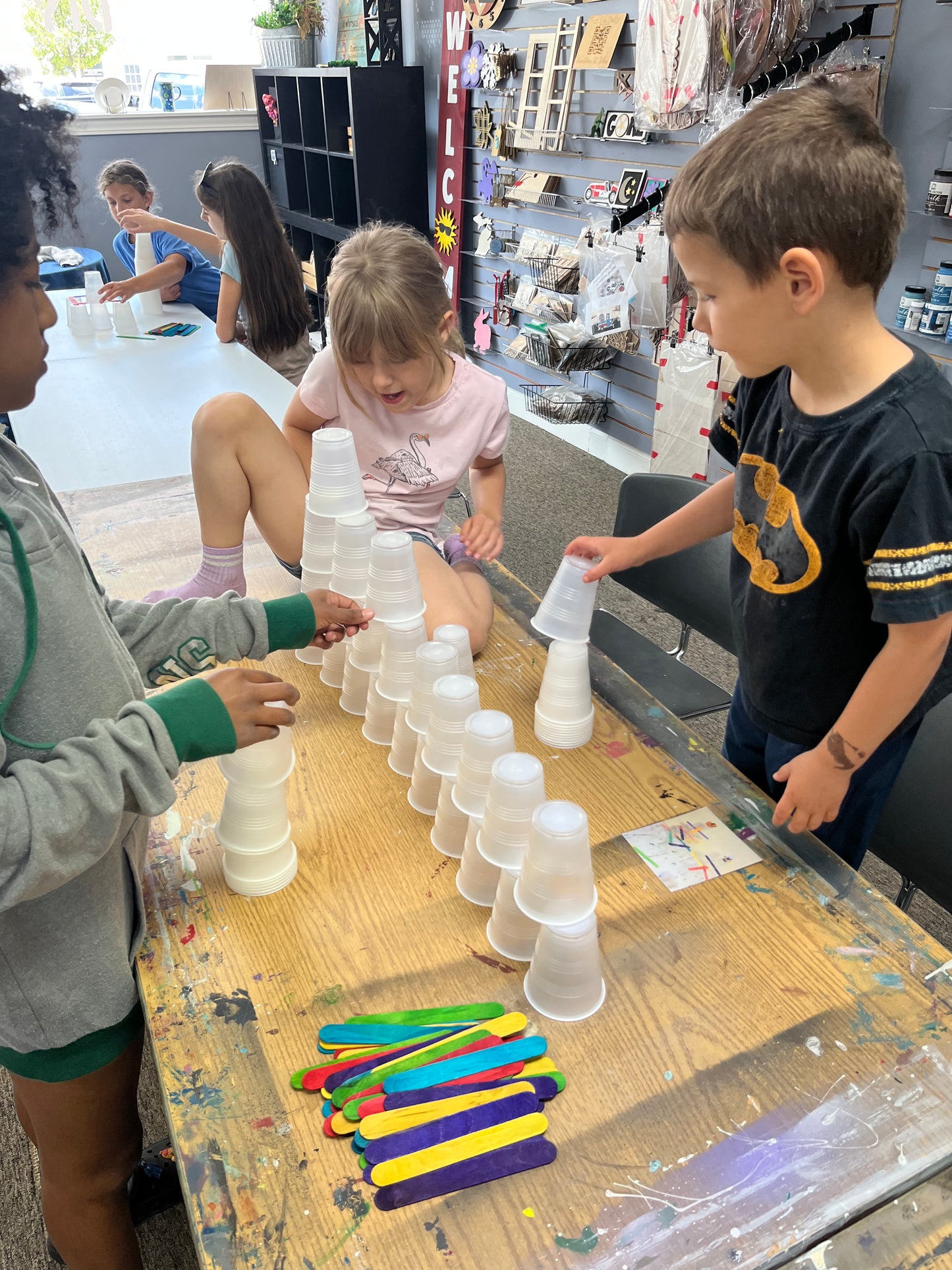 Birthday pARTy: STEM CHALLENGES