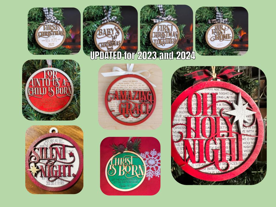 Ultimate Holiday Bundle Laser Ready SVG Files Glowforge Laser Engravers