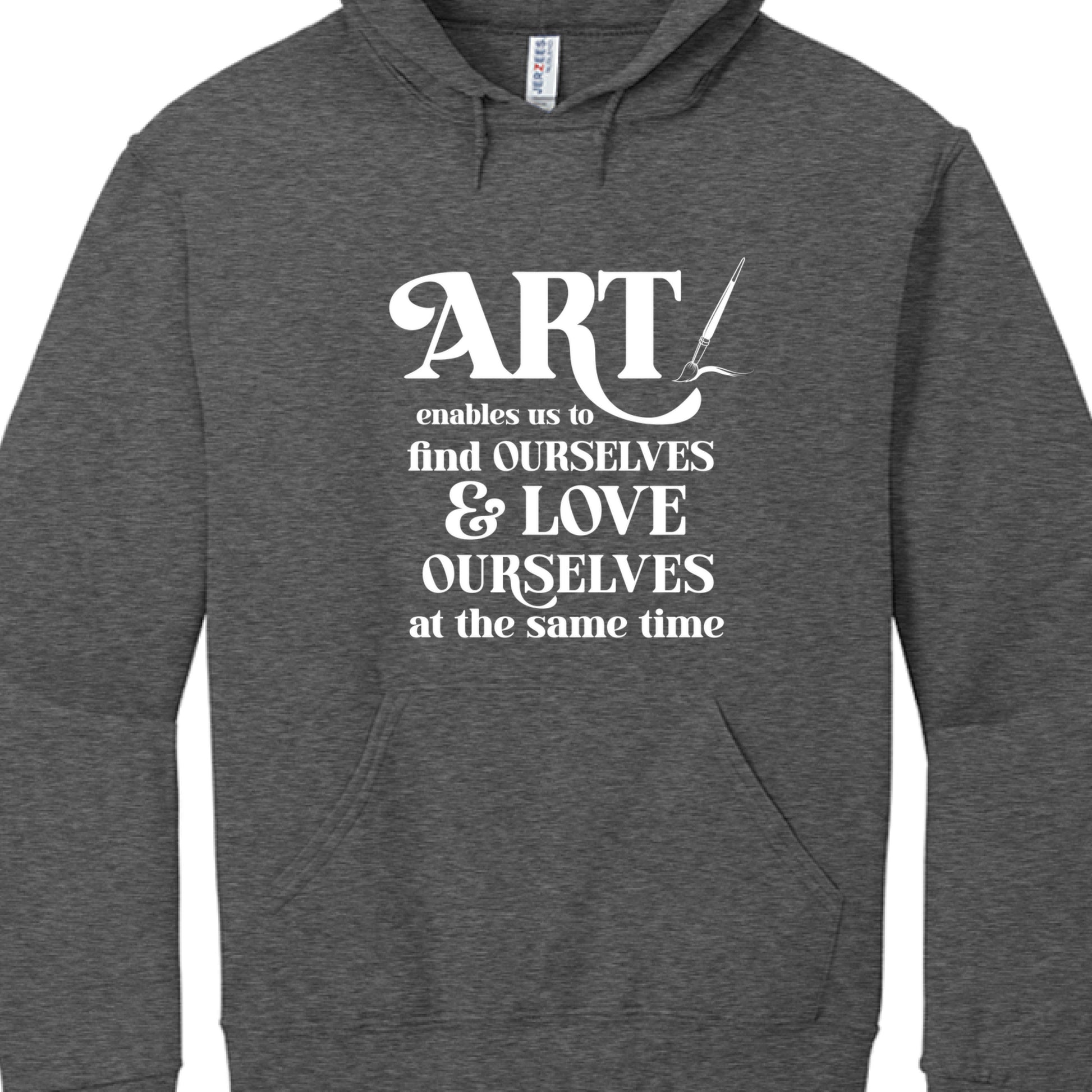 BLACK HEATHER - FRONT