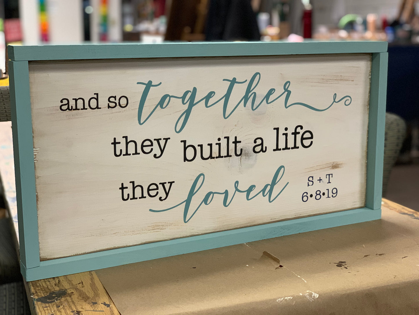 And so together they build a life they loved