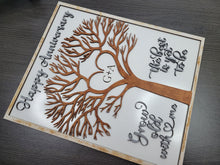 Load image into Gallery viewer, Happy Anniversary Tree Grow Old with Me SVG Laser Ready File