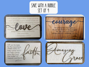 Bundle of 4 Layered Quotes GLOWFORGE ready!