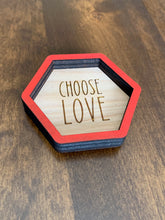 Load image into Gallery viewer, Love is Love PRIDE Trinket Dish SVG File Laser Ready Glowforge