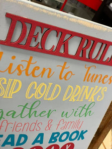 DECK RULES