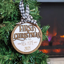 Load image into Gallery viewer, Year of Firsts Ornament SVG Set Glowforge Laser Ready