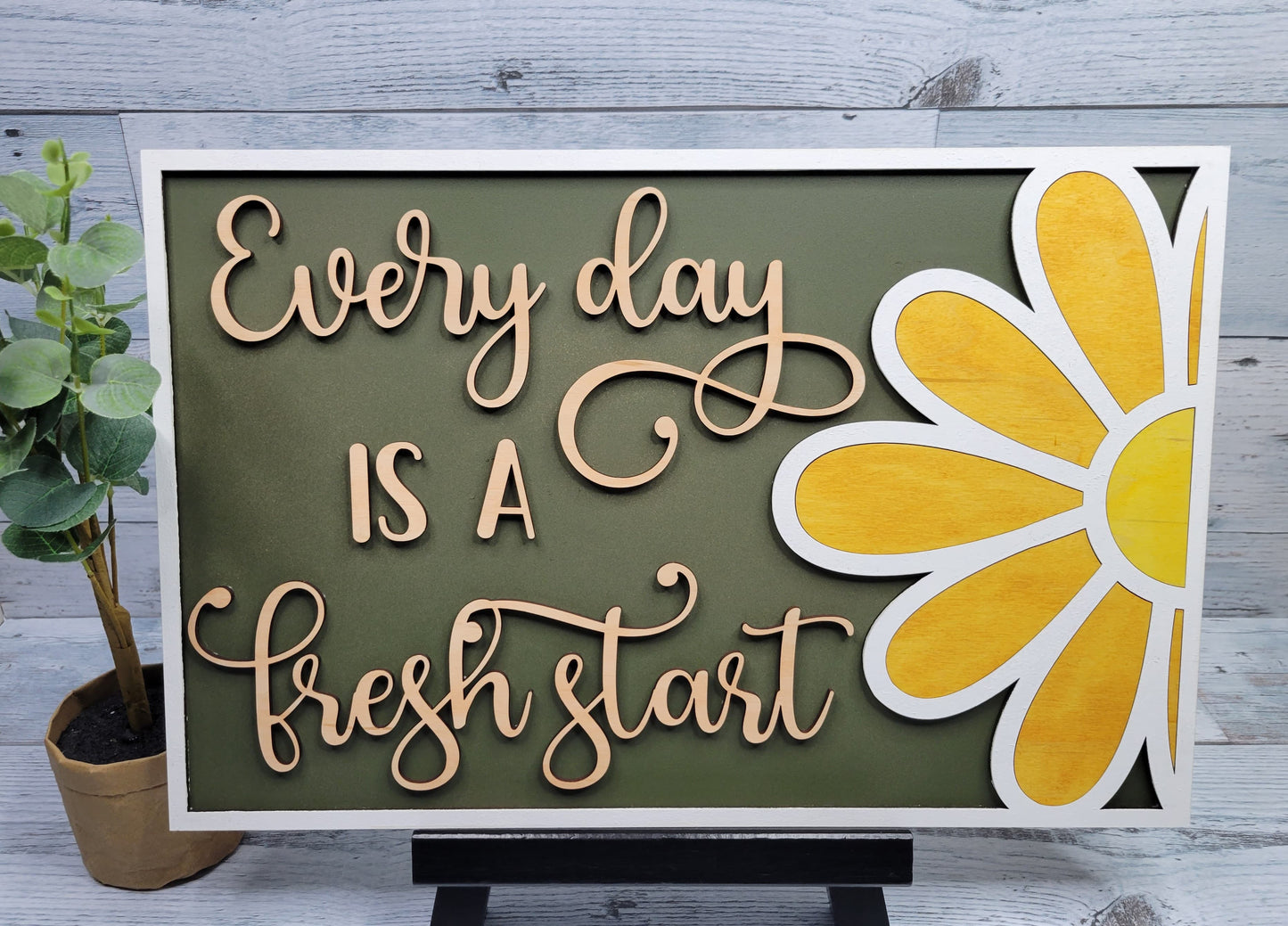Every Day is a Fresh Start SVG Laser Ready File