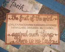 Load image into Gallery viewer, Layered Quotes: Fruit of the Spirit Galatians Laser Ready SVG File