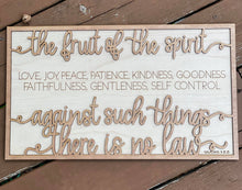 Load image into Gallery viewer, Layered Quotes: Fruit of the Spirit Galatians Laser Ready SVG File