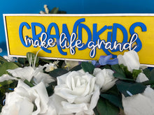 Load image into Gallery viewer, Layered Sign: Grandkids Make Life Grand SVG Laser Ready File