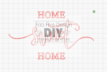 SVG Digital File: Home Sweet Home