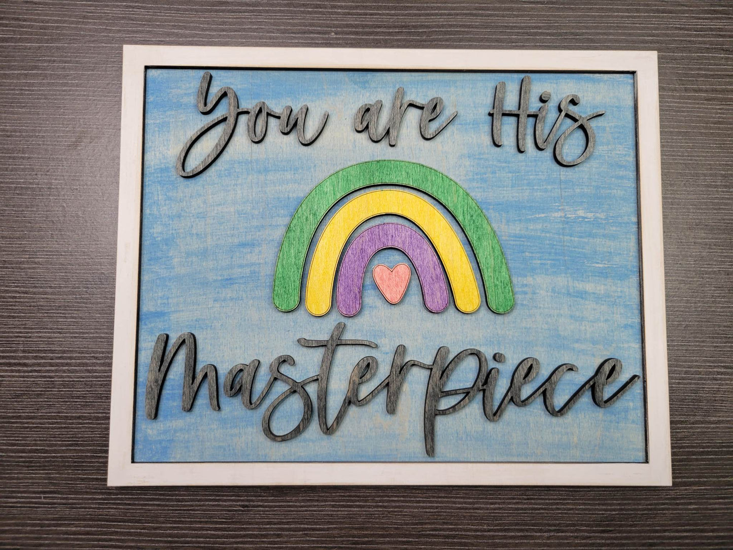You are His Masterpiece Laser Ready SVG Nursery Kids Room Decor