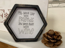 Load image into Gallery viewer, Wine Lovers Trinket Dish Set SVG Laser Ready Glowforge Files