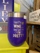 Load image into Gallery viewer, Drinkware: Stemless Wine Tumbler