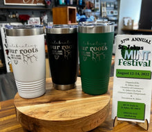 Load image into Gallery viewer, 2022 Mint Festival 20oz Tumbler