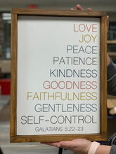 Load image into Gallery viewer, Love Joy Peace; Galatians