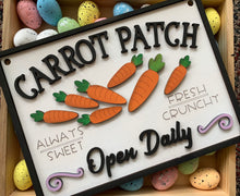 Load image into Gallery viewer, Carrot Patch Easter Door Hanger