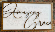 Load image into Gallery viewer, Amazing Grace: Laser Cut Wall Decor