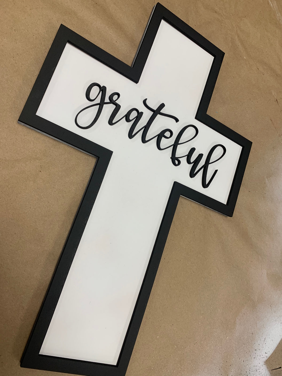 Crossfab Design Wood Layered Cross – Fab Five Design