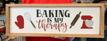 Load image into Gallery viewer, SVG File: Baking is my therapy