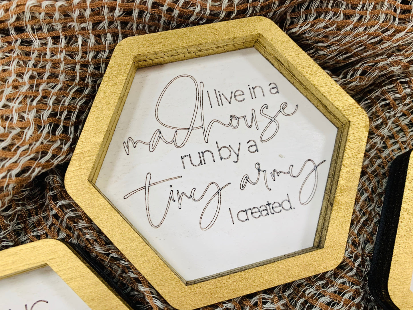 FUN MOM Trinket Dish/Mini Sign GLOWFORGE SVG FILE LASER