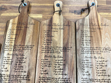 Load image into Gallery viewer, Custom Engraved Cutting Boards