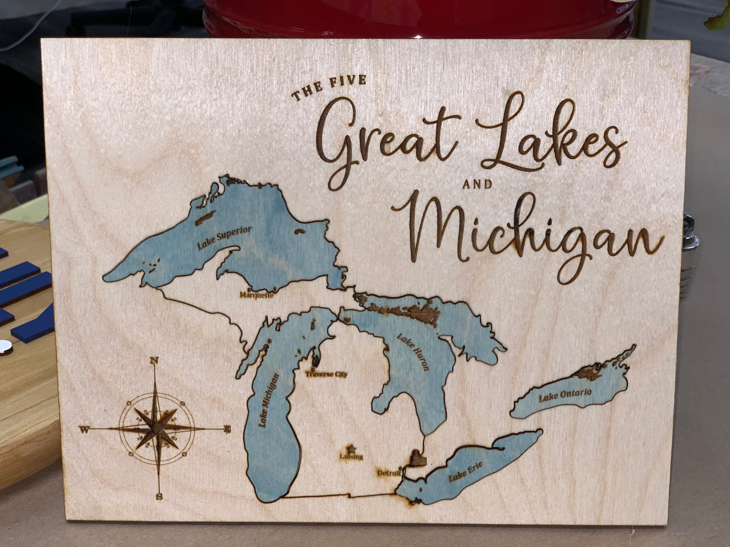 Michigan and the Five Great Lakes Puzzle