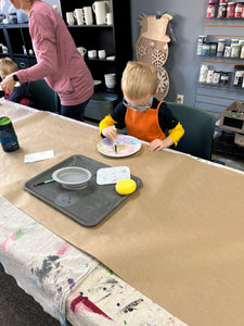 Studio Glazed presents: PYOP (Paint Your Own Pottery) KIDS MAKE