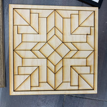 Load image into Gallery viewer, Four Corners Wood Barn Quilt