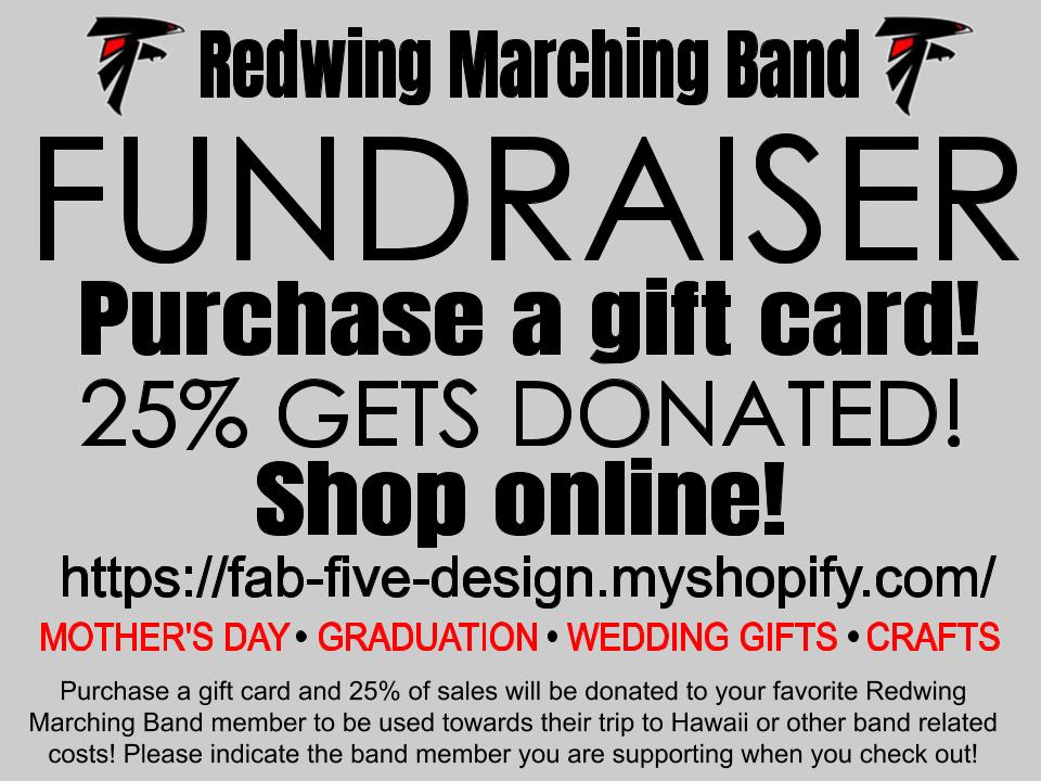 Redwing Marching Band Fundraiser