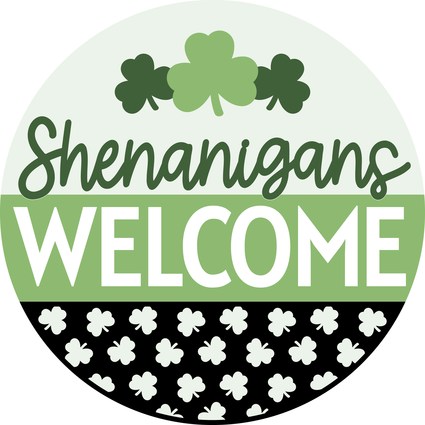 Shenanigans Welcome Door Hanger