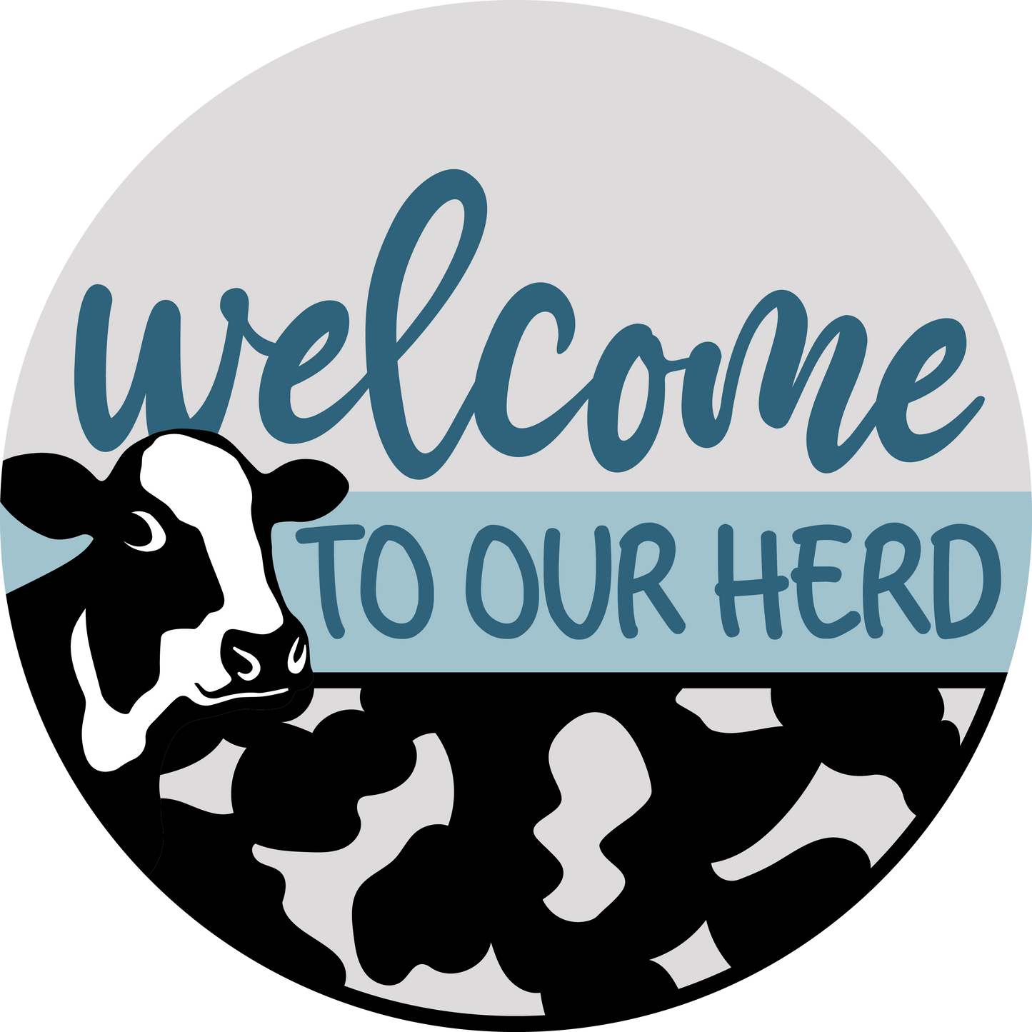 Welcome to our Herd Door Hanger