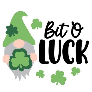 Gnome Bit 'O Luck St. Patrick's Day Door Hanger