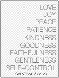 Love Joy Peace; Galatians