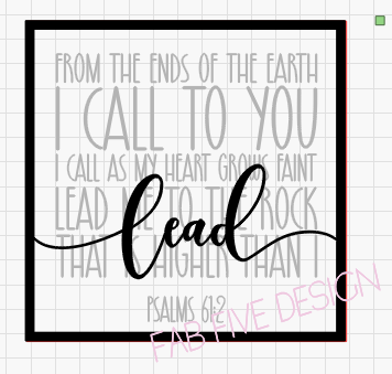 Layered Quotes: Lead Me to the Rock Psalms 61:2
